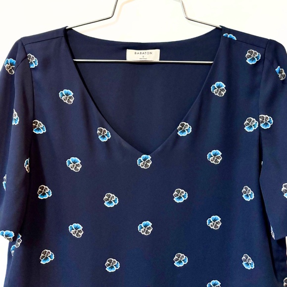 Aritzia Babaton Randy Blouse Size S - Picture 6 of 11